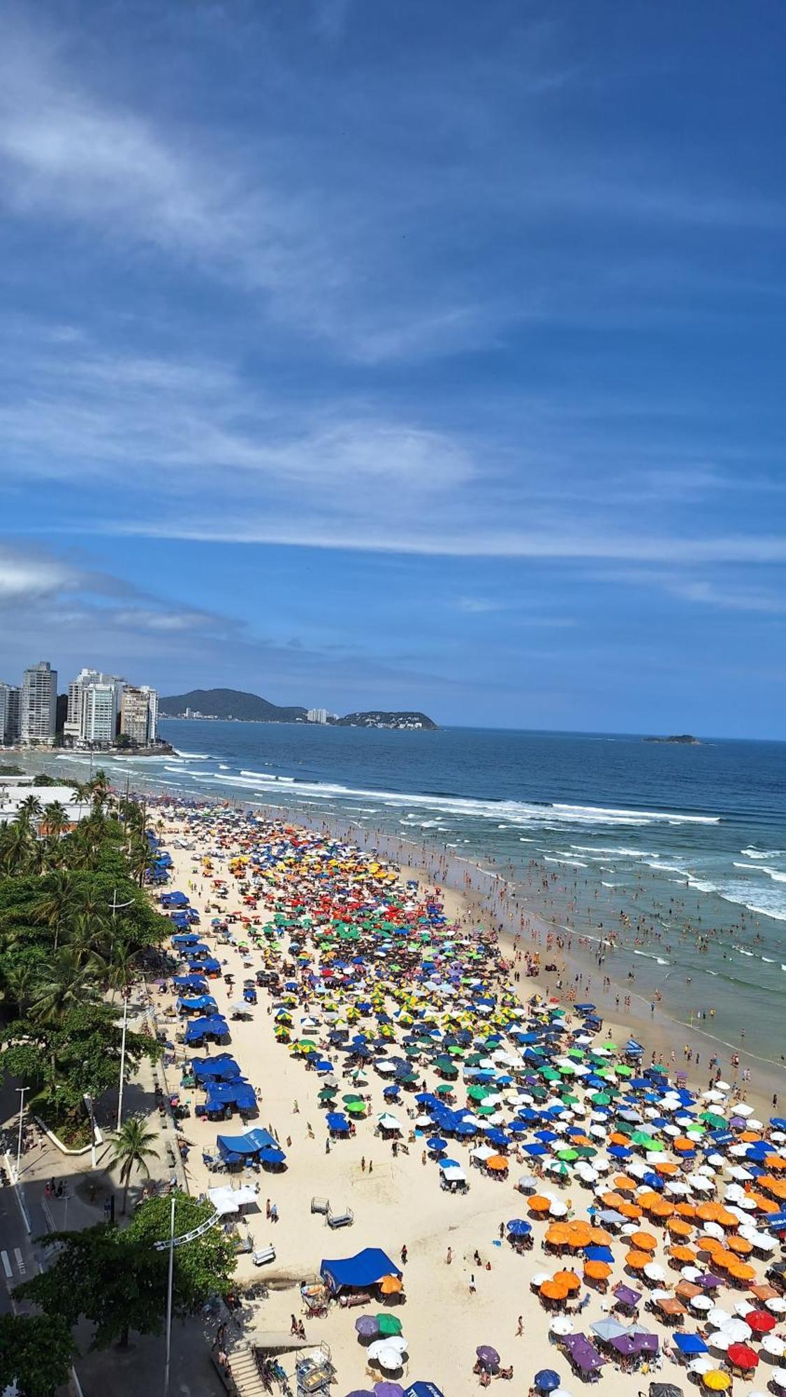 Pitangueiras - Apto. Frente Mar Guarujá Kültér fotó
