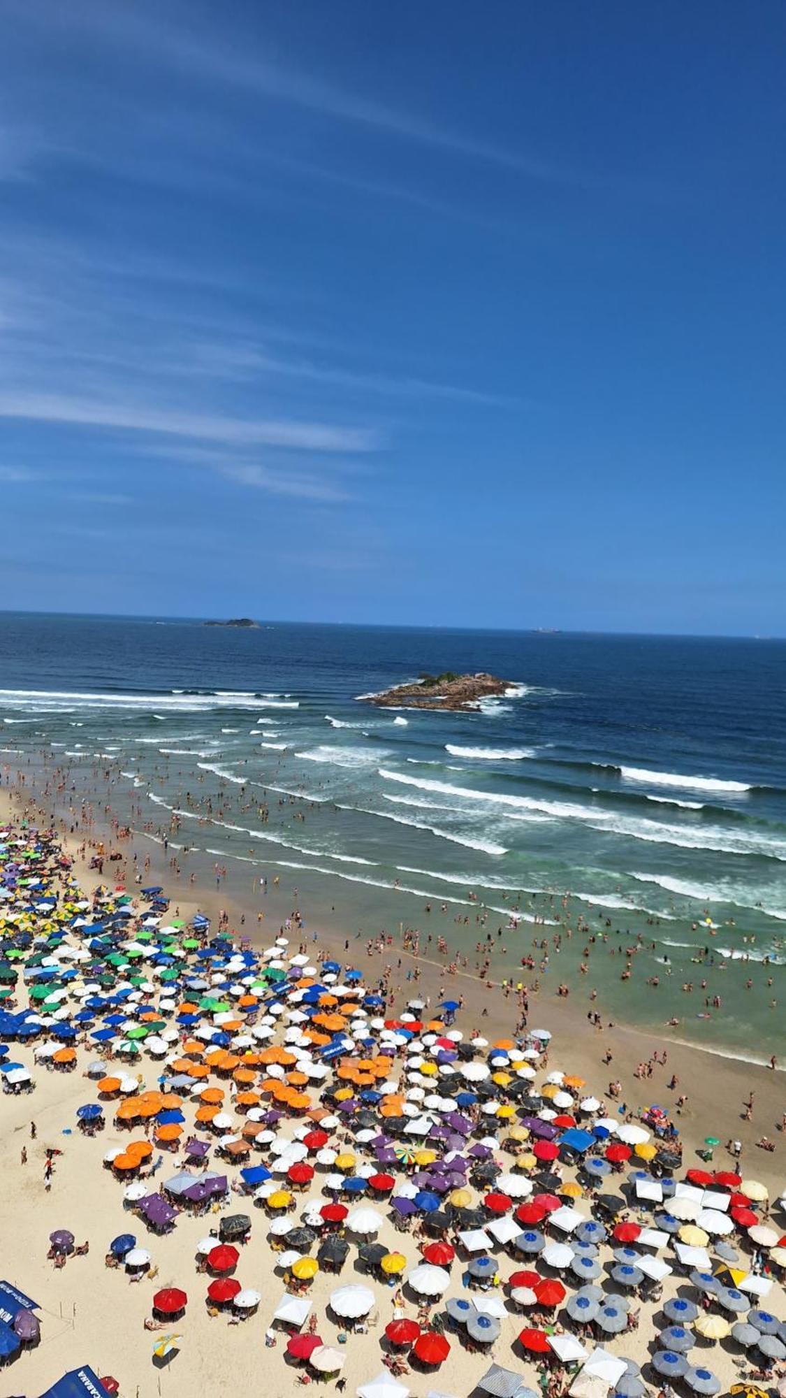 Pitangueiras - Apto. Frente Mar Guarujá Kültér fotó